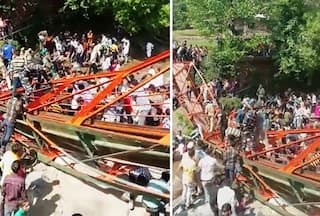 Footbridge Collapses During Baisakhi Celebrations In J&K's Udhampur, 80 Injured | Watch Video