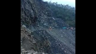 Video: Badrinath Highway Closed As Debris Fall Near Uttarakhand's Chamoli