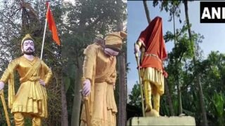 Shivaji Statue Vandalised : कन्याकुमारी में छत्रपति शिवाजी की प्रतिमा तोड़ी गई, पुलिस ने बढ़ाई सुरक्षा