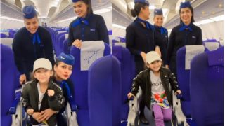 Viral Dance Video: Little Girl Grooves With Air Hostesses on Why This Kolaveri Di in Flight, Internet Reacts - WATCH