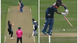 WATCH: Adam Milne's Ripping Delivery Breaks Pathum Nissanka's Bat In Half During NZ vs SL 2nd T20I- VIRAL VIDEO
