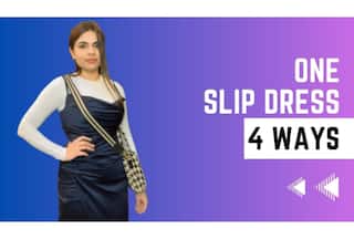 4 Easy And Effective Ways To Style A Slip Dress For That Voila Look!