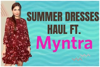 Summer Dresses Haul Ft. Myntra