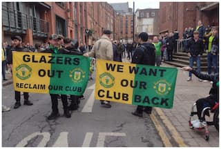 Manchester United Sale: Fans Stage Latest Protests Against Glazers Before Aston Villa Game