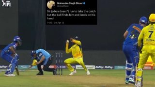 IPL 2023: MS Dhoni 10-Year Old Tweet Goes VIRAL After Ravindra Jadeja's Catch During MI vs CSK