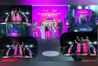 TIGP ग्रैंड फिनाले में मॉडल्स ने रैंप पर बिखेरा जलवा, एक्ट्रेस मिनीषा लांबा समेत ये स्टार्स बने चीफ गेस्ट