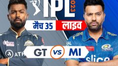 LIVE GT vs MI, IPL 2023: गुजरात टाइटन्स का पांचवा विकेट गिरा, अभिनव मनोहर बने राइली मेरेडिथ के शिकार