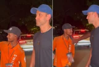 Hrithik Roshan के साथ सेल्फी ले रहे डिलीवरी ब्वॉय को गार्ड ने दिया धक्का, देखिए फिर 'क्रिश' ने क्या किया?