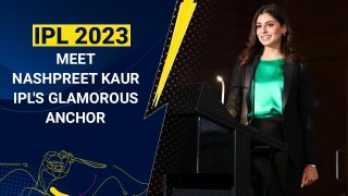 IPL 2023: Meet Nashpreet Kaur, The Glamourous Anchor Of IPL 2023 Who Is No Less Than a Bollywood Diva | Watch Video