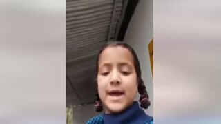 Little Girl From Jammu Urges PM Modi to Construct Better School For Them, Video Goes Viral