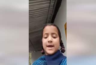 Little Girl From Jammu Urges PM Modi to Construct Better School For Them, Video Goes Viral
