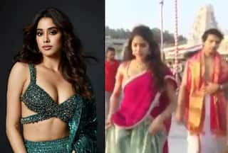 तिरुपति बालाजी का आशीर्वाद लेने मंदिर पहुंची Janhvi Kapoor, रूमर्ड BF शिखर पहाड़िया ने खींचा सबका ध्यान
