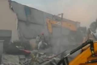 हरियाणा में राइस मिल की तीन मंजिला बिल्डिंग धराशायी, 4 मजदूरों की मौत, 20 घायल | Video