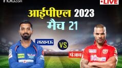 LIVE LSG vs PBKS, IPL 2023: केएल राहुल ने जड़ा अर्धशतक; लखनऊ का स्कोर 100 रन के पार