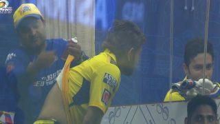 MS Dhoni Injured? CSK Captain's Picture of Getting Lower Back Treatment Goes VIRAL