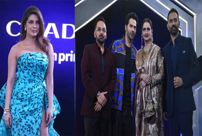 प्रियंका चोपड़ा की वेब सीरीज Citadel के प्रीमियर में स्टनिंग लगीं नोरा फतेही..रेखा, देखें तस्वीरें