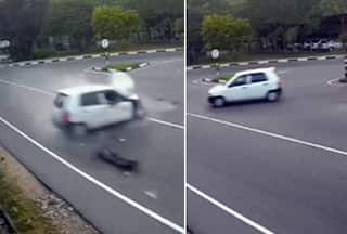 Did A Ghost Cause The Accident Caught On Camera? Mysterious Video Surfaces