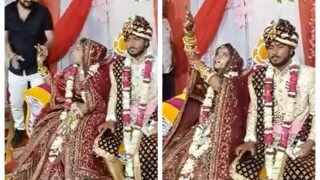 Bride Fires In Air During Wedding, Look On Groom’s Face Is Priceless: Watch