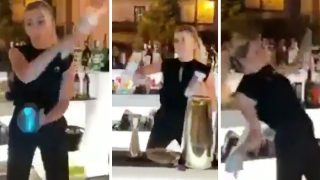 Woman Bartender’s Cocktail Mixing Skills Are Mesmerising: Watch