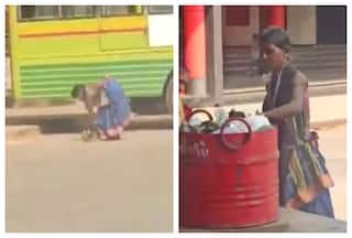 Lady Fruit Seller In Karnataka Cleans Up After Customers Leave, Earns Respect: Watch