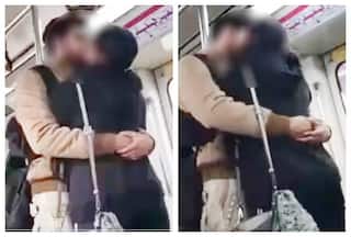 Viral Video From Delhi Metro Of Couple Kissing Sparks Privacy, PDA Debate