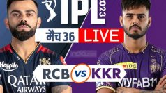 RCB vs KKR, IPL 2023 LIVE: मैच शुरू- KKR के जेसन रॉय के साथ एन. जगदीशन क्रीज पर