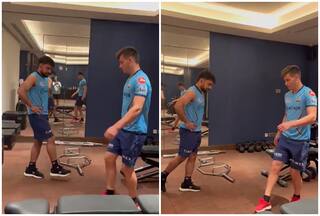 WATCH | 'Jhoome Jo Pathaan' Fever Grips Rashid; Turns Choreographer For GT Player