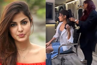 MTV Roadies 19 : शूट से पहले मेकअप कराती दिखीं Rhea Chakraborty, बोलीं- आखिरी बार इसी सेट पर किया काम