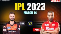 LIVE SRH vs PBKS IPL 2023: राहुल त्रिपाठी ने लूटी शिखर धवन की महफिल, SRH की पहली जीत