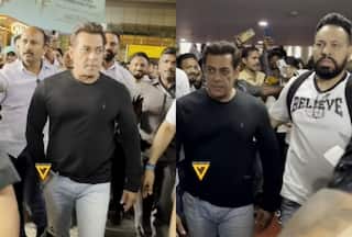 Salman Stares at Fan Trying to Shake Hand; Shera Pushes Him at Airport