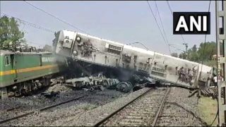 Train Accident:	 MP में दो मालगाड़ी में भिड़ंत, लोको पायलट की मौत, कुछ रेलकर्मी जख्मी, 10 ट्रेनें रद्द