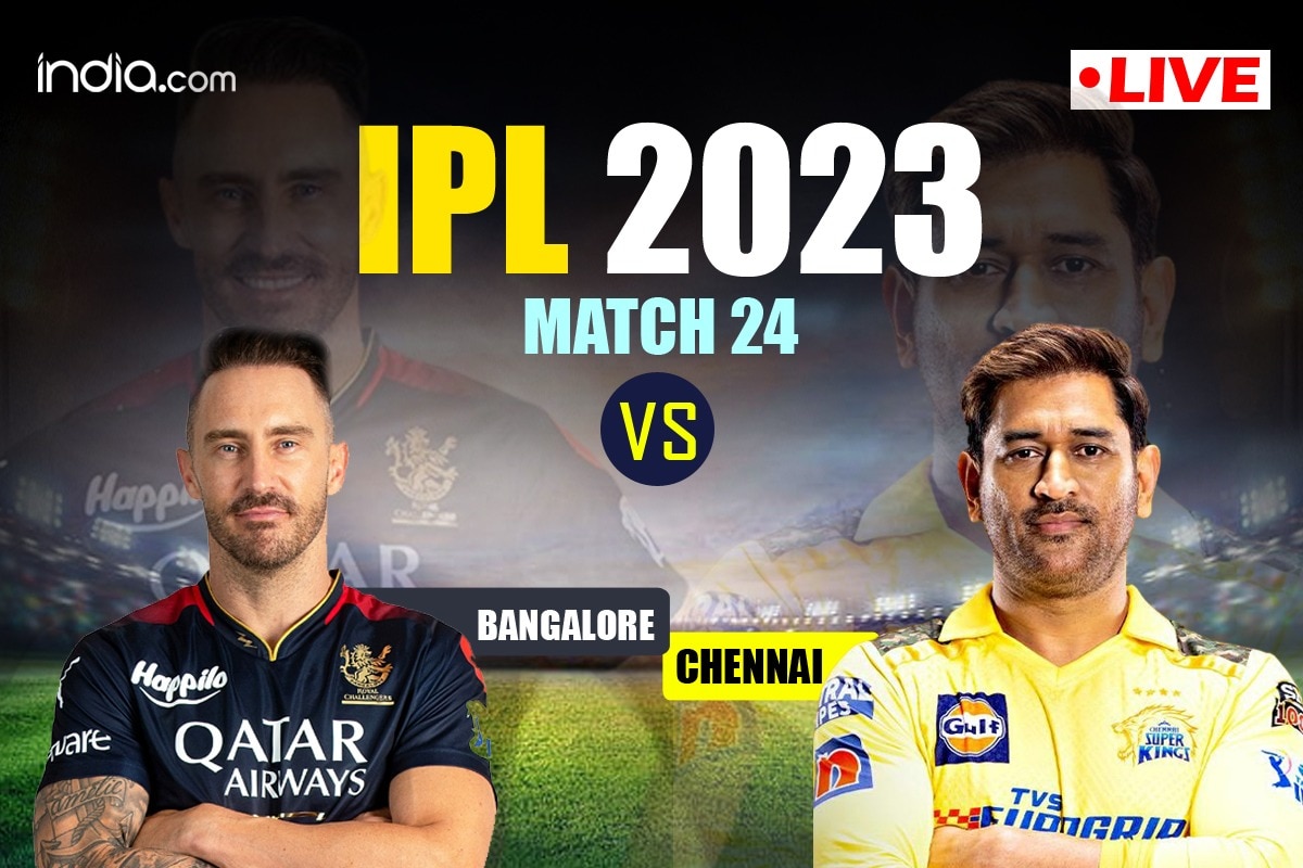 Highlights RCB vs CSK IPL 2023 Score Chennai Super Kings Beat Royal Challengers Bangalore By 8 Runs