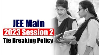 JEE Main 2023 Answer Key: Know Tie-Breaking Policy to Resolve Equal NTA Scores