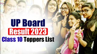 UP Board Result 2023 Toppers List: Priyanshi Soni Tops With 98.44 Per cent Marks | Full List Inside