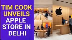Apple Saket Store: Apple's Second Store Launched By Tim Cook In Delhi's Saket | Watch video