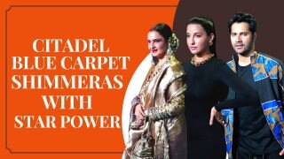 Citadel Blue Carpet Shimmers With Star Power As Varun Dhawan, Sunny Leone, Nora Fatehi, And Other Stars Grace The Event In Style | Watch