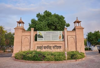 जब आईपीएल मैच से कुछ घंटे पहले जयपुर के एसएमएस स्टेडियम में वीआईपी स्टैंड को कर दिया गया सील