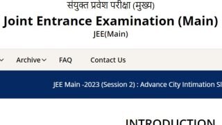 JEE Main 2023 Session 2 Exam: जेईई मेन्स सेशन 2 एग्जाम डेट में बदलाव, सिटी स्लिप भी जारी