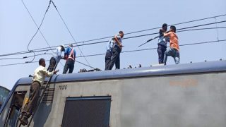 Mumbai Local Train: Dahisar, Borivali Train Service Disrupted As Overhead Wire Snaps, Commuters Seen Walking On Tracks