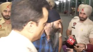 Amritpal's Close Aide Papalpreet Singh Arrives At Amritsar Airport | WATCH