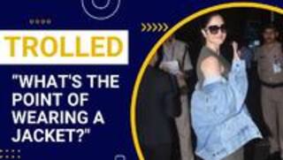 Katrina Kaif: Airport पर जैकेट पहन कर पहुंची Katrina, Netizens ने कर दिया ट्रोल | Watch Video