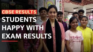 Students exude happiness after getting good marks in CBSE Class 12 exams