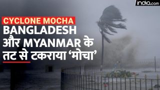 Cyclone Mocha: चक्रवाती तूफान ‘मोचा’ ने म्यांमार में मचाई तबाही, देखें वीडियो | Watch Video