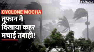 Cyclone Mocha का भारत में भी दिखा असर, इस शहर में आया तेज आंधी-तूफान - Watch Video