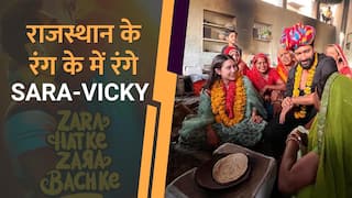 Sara-Vicky का राजस्थानी रंग देख फैंस हुए Impress, देखिए कैसे गांव के लोगों के साथ की मस्ती - Watch Video