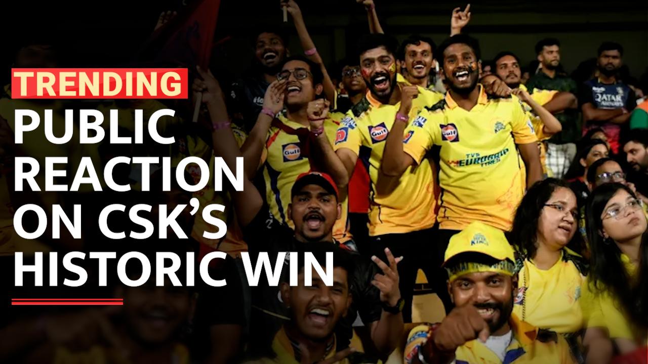 IPL 2023: Public Reaction on CSK's Historic Win | Watch