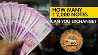 Rs 2000 note exchange limit: How many 2000 notes can you exchange in a day? No ID proof required, says SBI