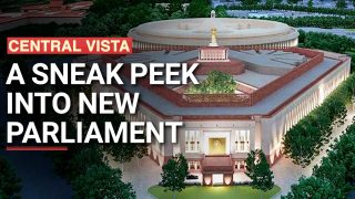New Parliament: First Look of the newly constructed Parliament building - Watch Video