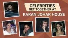 Kjo House Party: करण जौहर की हाउस पार्टी में दिखे खास मेहमान,रूमर्ड बॉयफ्रेंड संग पहुंचीं अनन्या | Watch Video