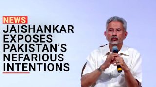 Jaishankar exposes Pakistan’s nefarious intentions | Watch